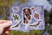 Image 2 of Horizon Zero Dawn sticker sheet (A6)