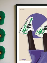 Image 3 of Sneaker Poster Adidas Adistar Jellyfish Pharrell Williams “Real Green”