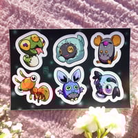 Image 1 of Hades Companions sticker sheet (A6)