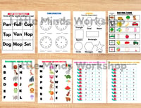 Image 3 of Personalized Pre-k/ Kindergarten Workbook (Now 28 pages) 