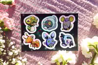 Image 2 of Hades Companions sticker sheet (A6)