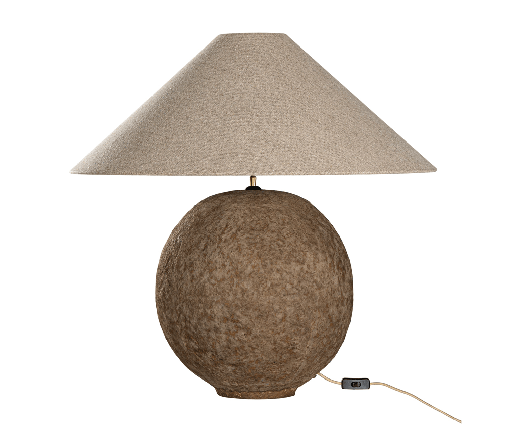 Image of Oversized Table Lamp Dark