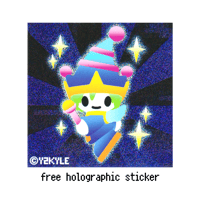 Image 5 of Lil Wizard Keychain (Pure Blue)