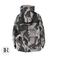Image 2 of Canada Goose Expedition down Jacket | Hooded | Medium Length Coat | Gray Camo