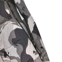 Image 3 of Canada Goose Expedition down Jacket | Hooded | Medium Length Coat | Gray Camo