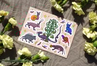 Image 3 of Funky Medieval Beasts sticker sheet