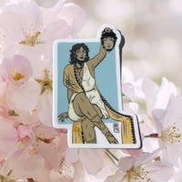 Image 1 of Medusa holding the head of Perseus sticker