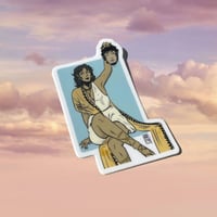 Image 2 of Medusa holding the head of Perseus sticker