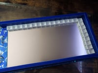 Image 3 of Blue Hand Decorated Handmade Magnetic Watercolor Shrine Your Choice Empty, or Full of paint