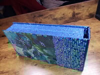 Image 4 of Blue Hand Decorated Handmade Magnetic Watercolor Shrine Your Choice Empty, or Full of paint