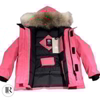 Image 4 of Canada Goose Expedition Parka: Down Winter Coat | Pink