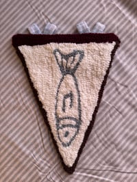 Maroon & Brown Fish Banner 