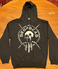Image 2 of DROPDEAD "Warskull" Pullover Hooded Sweatshirt