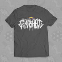 Image 1 of Gay As Hell Metal - T-Shirt