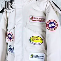 Image 3 of Canada Goose Lance Mackey Parka: Limited Edition White Jacket