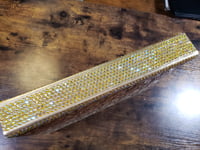 Image 12 of Golden Glorious Large Hand Painted & Rhinestoned Handmade Magnetic Makeup Shrine Makeup Not Included