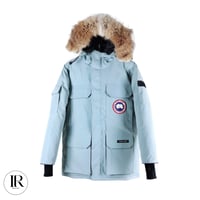Image 3 of Canada Goose Expedition Parka: Down Winter Coat | Blue