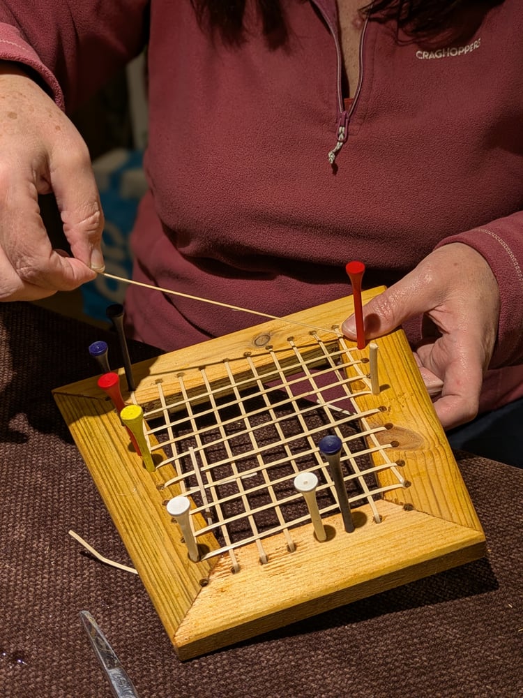 Image of Cane Seat Weaving Course 