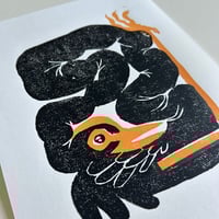 Image 2 of Untitled (2022), Limited edition lino relief print 