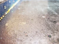 Image 6 of Spring Flowers Large Hand Painted & Rhinestone Decorated Handmade Magnetic Makeup Shrine (Makeup Not