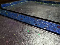 Image 10 of Spring Flowers Large Hand Painted & Rhinestone Decorated Handmade Magnetic Makeup Shrine (Makeup Not