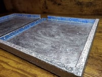 Image 13 of Spring Flowers Large Hand Painted & Rhinestone Decorated Handmade Magnetic Makeup Shrine (Makeup Not