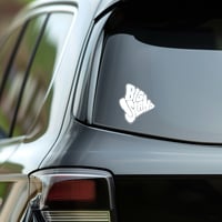 Image 2 of Shape of Big Island Decal Sticker