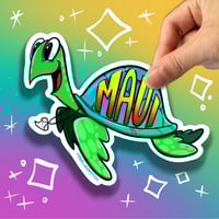 Image 1 of Turtle Maui Shell Sticker