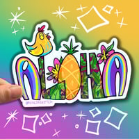 Image 1 of Aloha Sticker