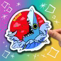 Image 1 of Shark Attack Sticker