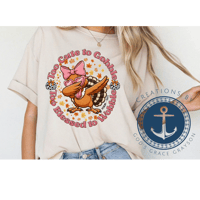 Image 3 of Too Cute to Gobble, Too Blessed to Wobble | Thanksgiving Shirt or Sweatshirt for Women & Kids
