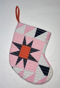 Image 3 of Handmade Quilted Mini Stocking #3