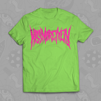 Image 4 of Kissing Men Is Metal - | Pink Logo | T-Shirt