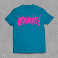 Image 1 of Kissing Men Is Metal - | Pink Logo | T-Shirt