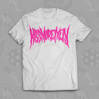 Image 2 of Kissing Men Is Metal - | Pink Logo | T-Shirt