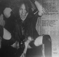 Image 2 of BATHORY "Burnin' Leather Demos And Rare Tracks 1983-1987" LP