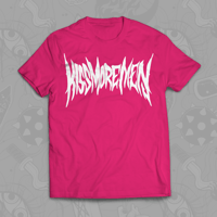 Image 1 of Kissing Men Is Metal - | White Logo | T-Shirt