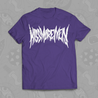 Image 4 of Kissing Men Is Metal - | White Logo | T-Shirt