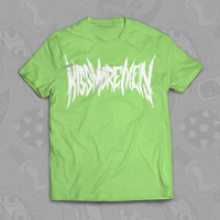 Image 5 of Kissing Men Is Metal - | White Logo | T-Shirt