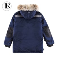 Image 2 of Canada Goose Resolute Parka | Down Winter Coat | Navy Blue