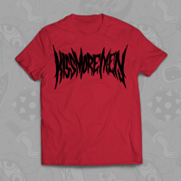 Image 3 of Kissing Men Is Metal - | Black  Logo | T-Shirt