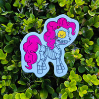 Image 2 of Pony Calavera Vinyl Sticker