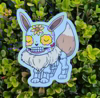 Image 2 of Eevie Calavera Vinyl Sticker