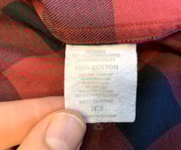 Image 9 of Bedwin & the Heartbreakers 2012aw “rick” plaid flannel shirt, size 2 (fits S/M)