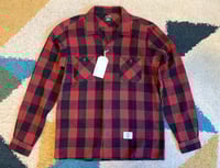 Image 1 of Bedwin & the Heartbreakers 2012aw “rick” plaid flannel shirt, size 2 (fits S/M)
