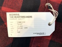 Image 4 of Bedwin & the Heartbreakers 2012aw “rick” plaid flannel shirt, size 2 (fits S/M)