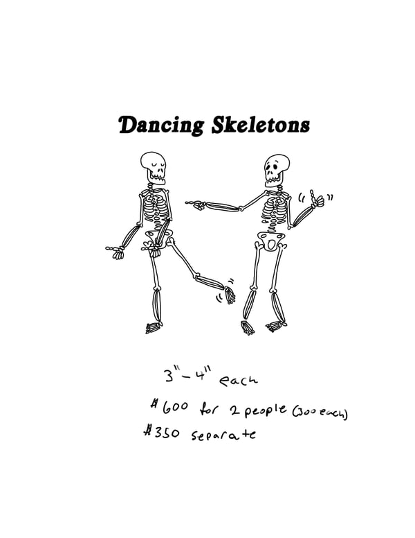 Image of Dancing Skeletons 