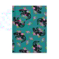 Image 2 of Artwork by Dave: Tattoo Black Panther Hardcover Journal Matte Finish