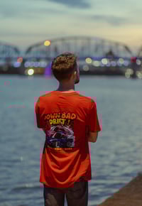 Image 4 of Red Down Bad Drift Tee