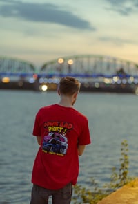 Image 3 of Red Down Bad Drift Tee